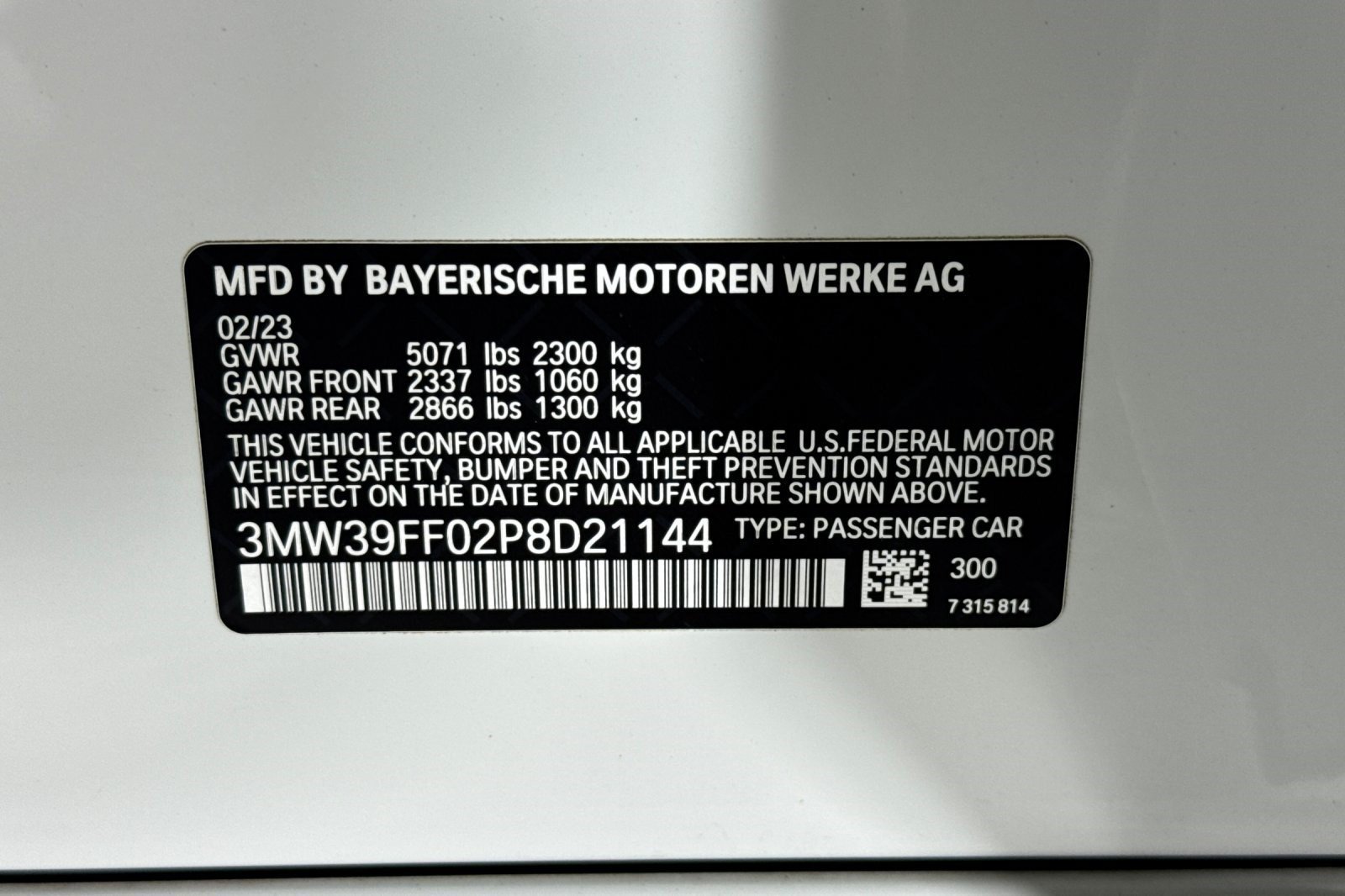Used 2023 BMW 330e w/ Premium Package RWD image 23