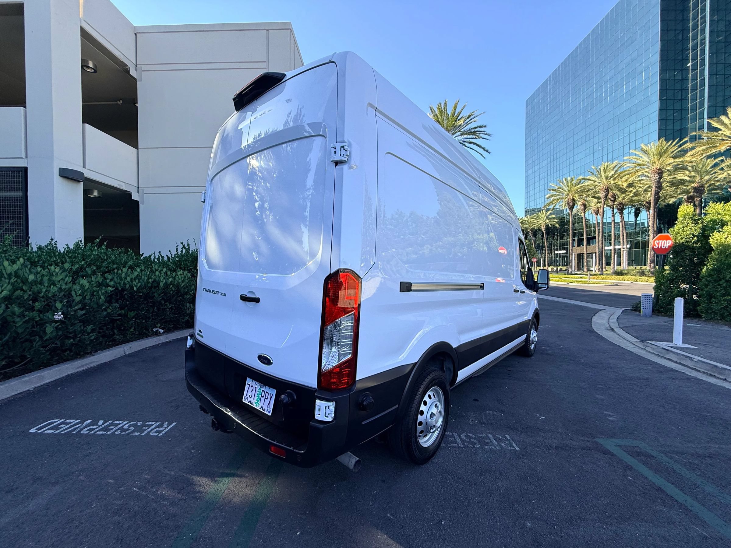 Used 2024 Ford Transit 350 148 High Roof AWD w/ Exterior Upgrade Package image 8