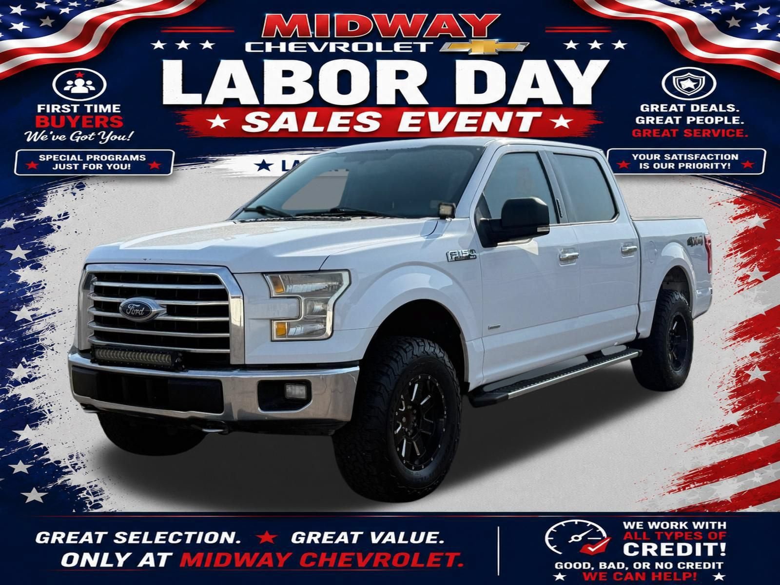 Used 2017 Ford F150 XLT w/ Equipment Group 301A Mid AWD/4WD image 1