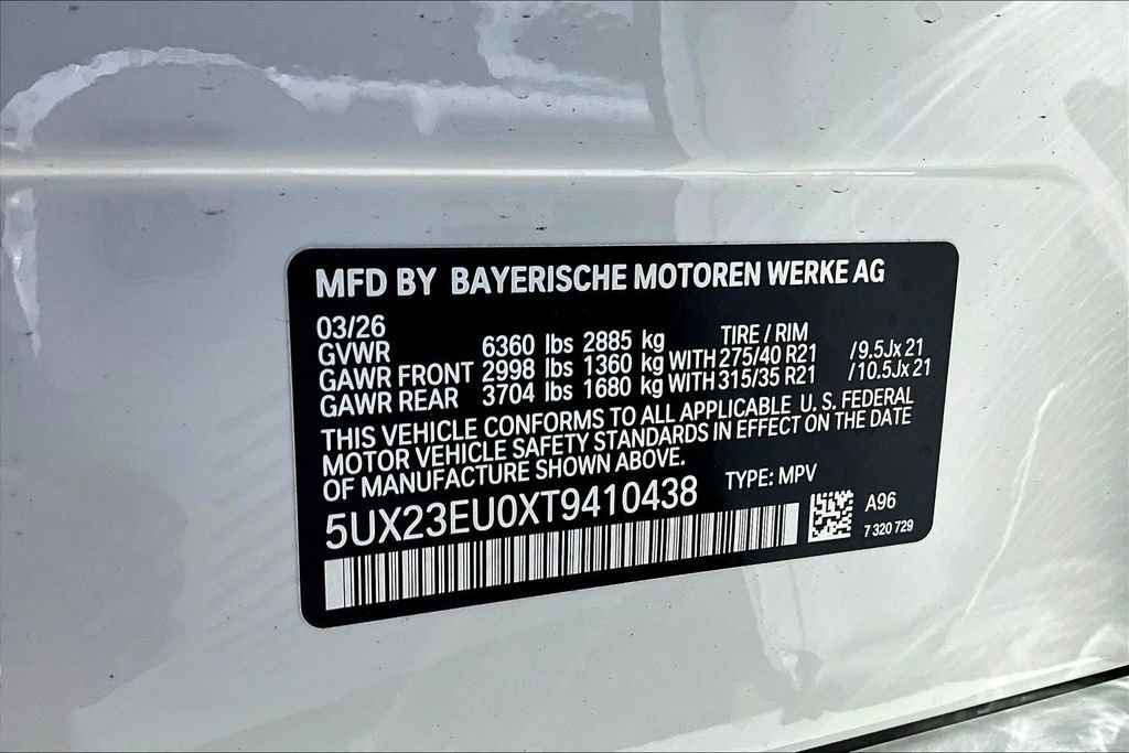 New 2026 BMW X5 xDrive40i w/ M Sport Package AWD/4WD image 26