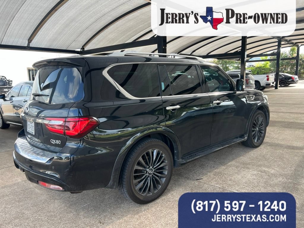 Used 2021 INFINITI QX80 Premium Select w/ All-Season Package AWD/4WD image 4