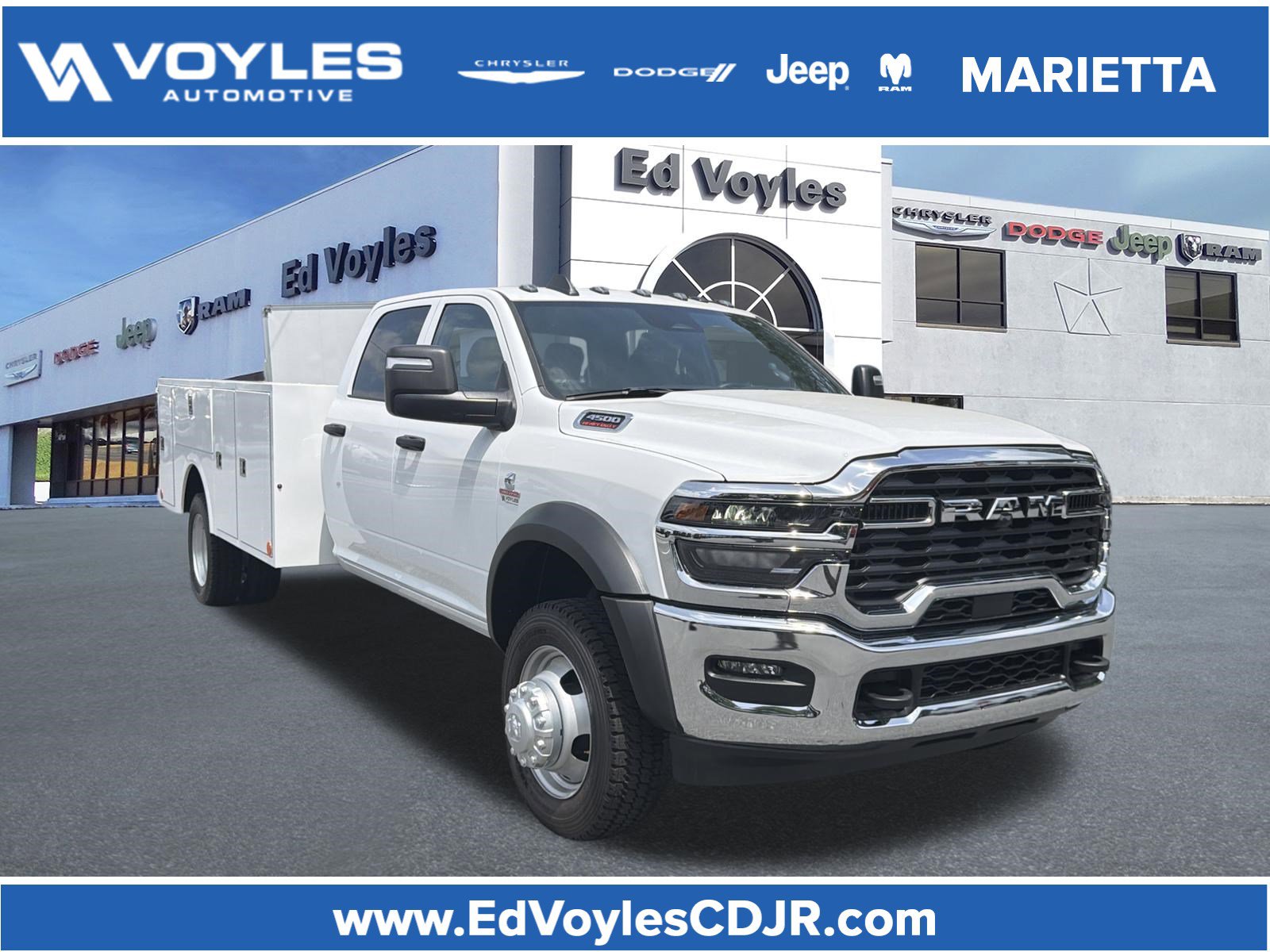 New 2026 RAM 4500 Tradesman w/ Chrome Appearance Group
