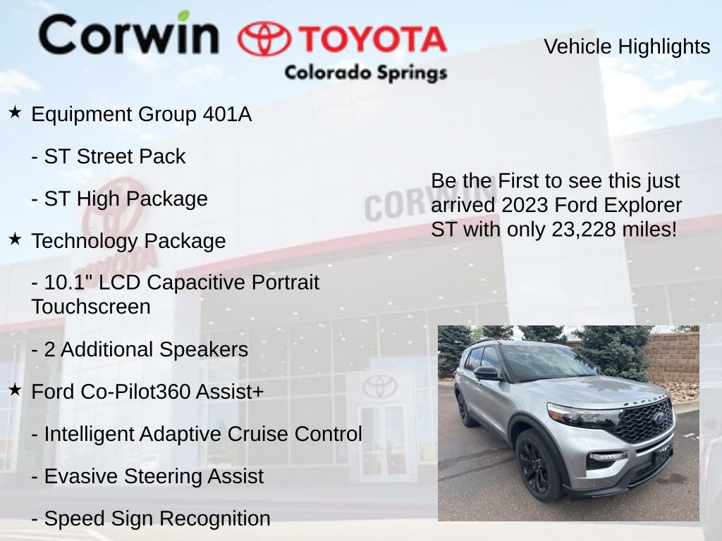 Used 2023 Ford Explorer ST w/ Equipment Group 401A image 4