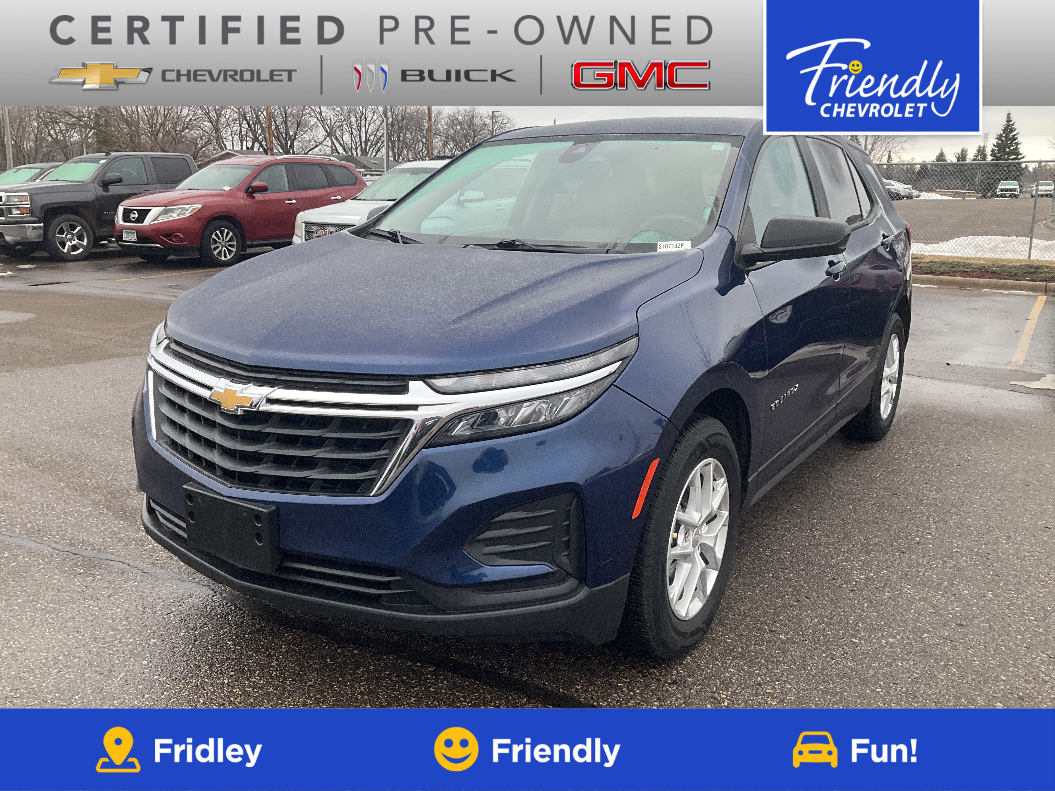 Certified 2022 Chevrolet Equinox LS w/ LS Convenience Package FWD image 1