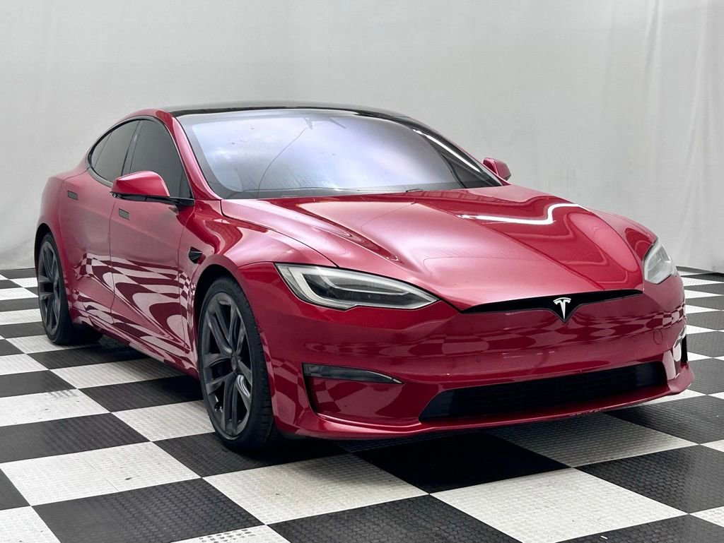 Used 2022 Tesla Model S Plaid AWD/4WD image 2