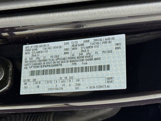 Certified 2023 Ford F150 XLT w/ Equipment Group 302A High image 33