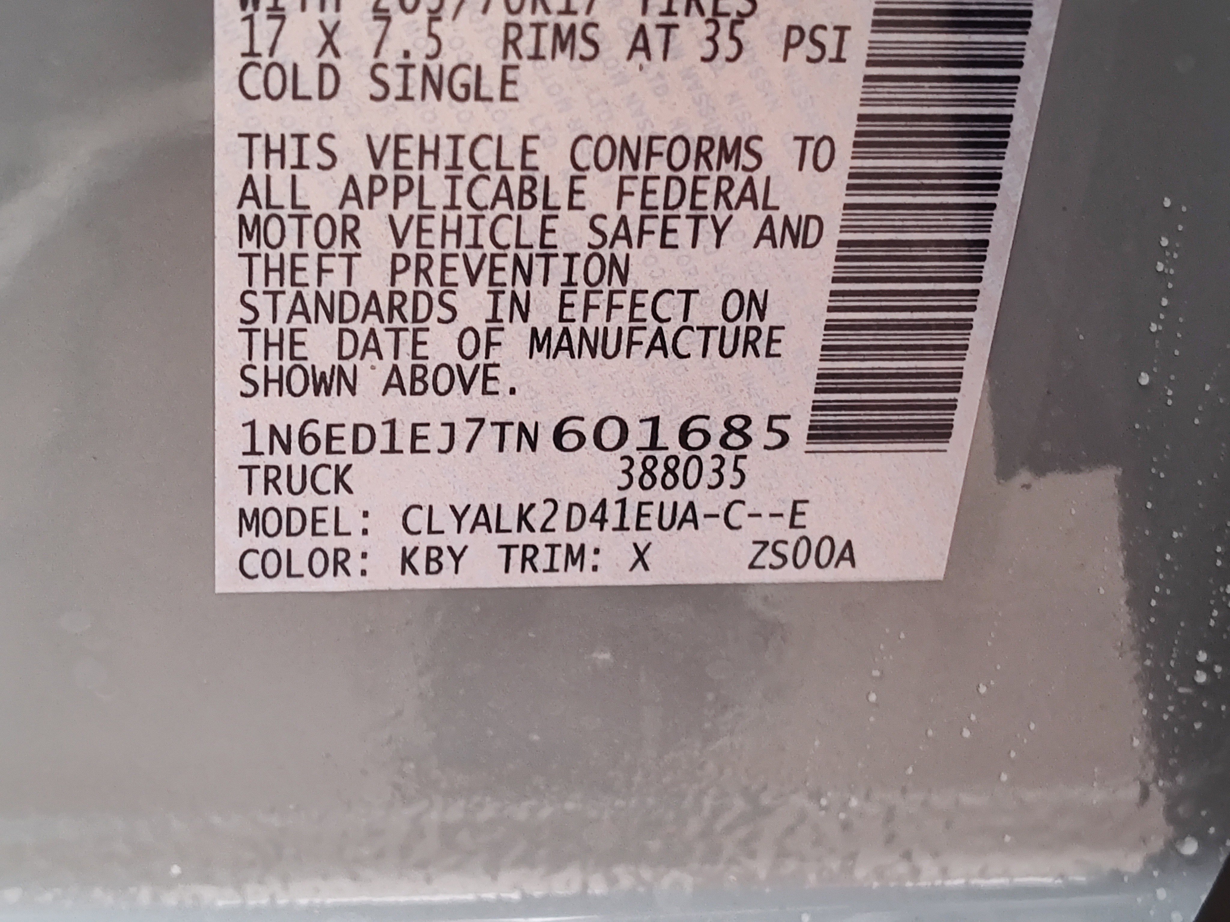 New 2026 Nissan Frontier Pro-X w/ Pro-X Convenience Package image 14