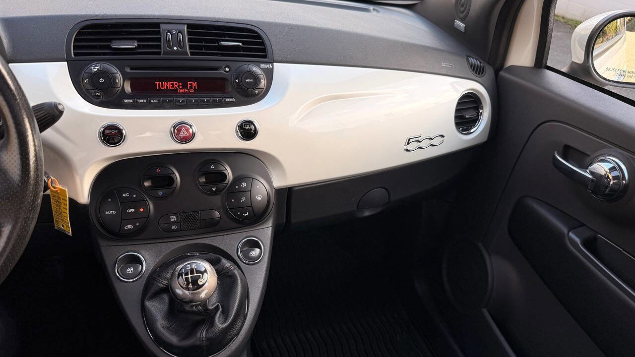 Used 2012 FIAT 500 Sport w/ Safety & Convenience Pkg image 20