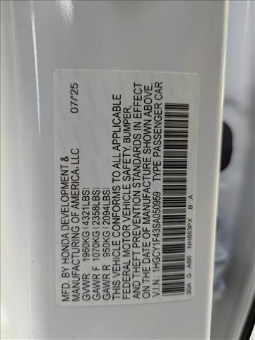 New 2025 Honda Accord SE image 17