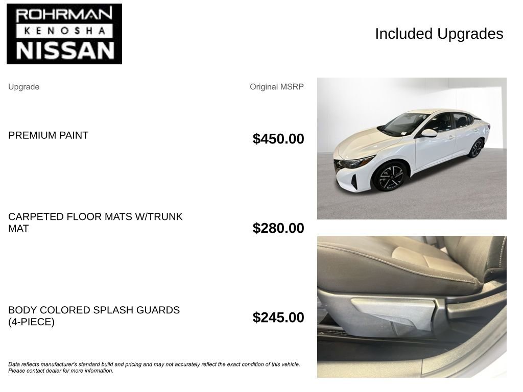 Used 2025 Nissan Sentra SV image 4