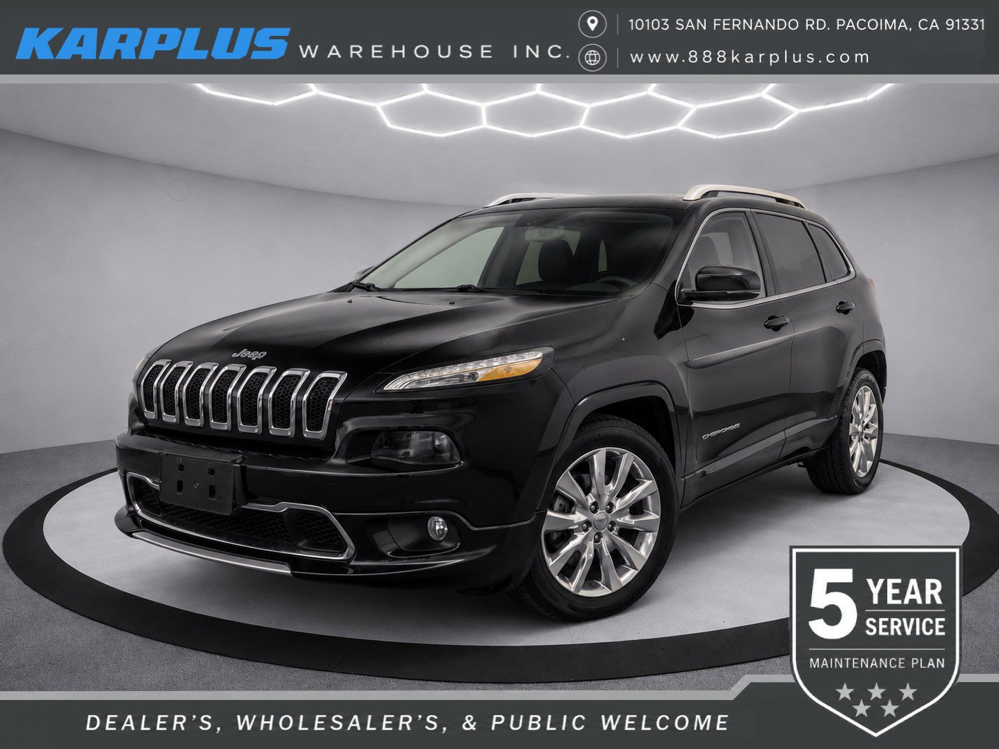 Used 2016 Jeep Cherokee Overland FWD image 1