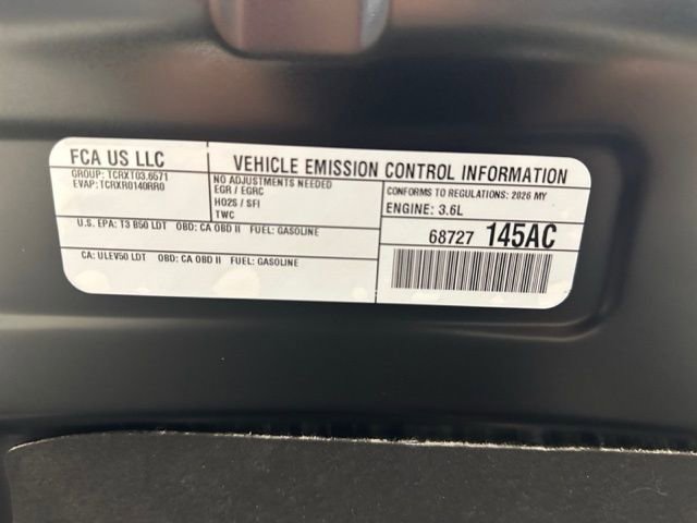 New 2026 Chrysler Pacifica Select w/ S Appearance Package image 11