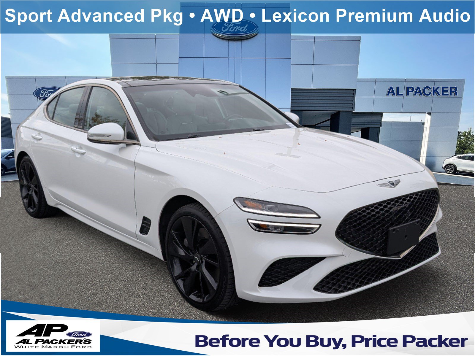 Used 2022 Genesis G70 3.3T w/ Sport Advanced Package