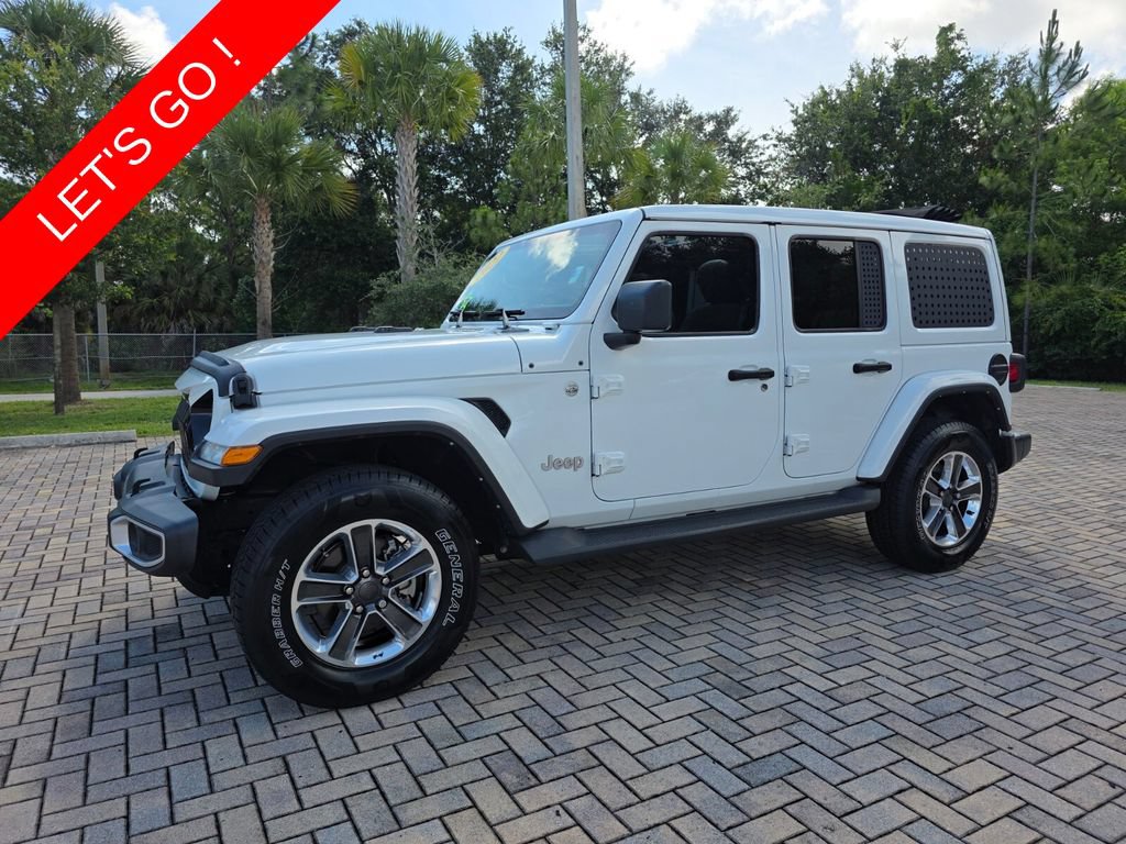 Used 2022 Jeep Wrangler Unlimited Sahara AWD/4WD image 3