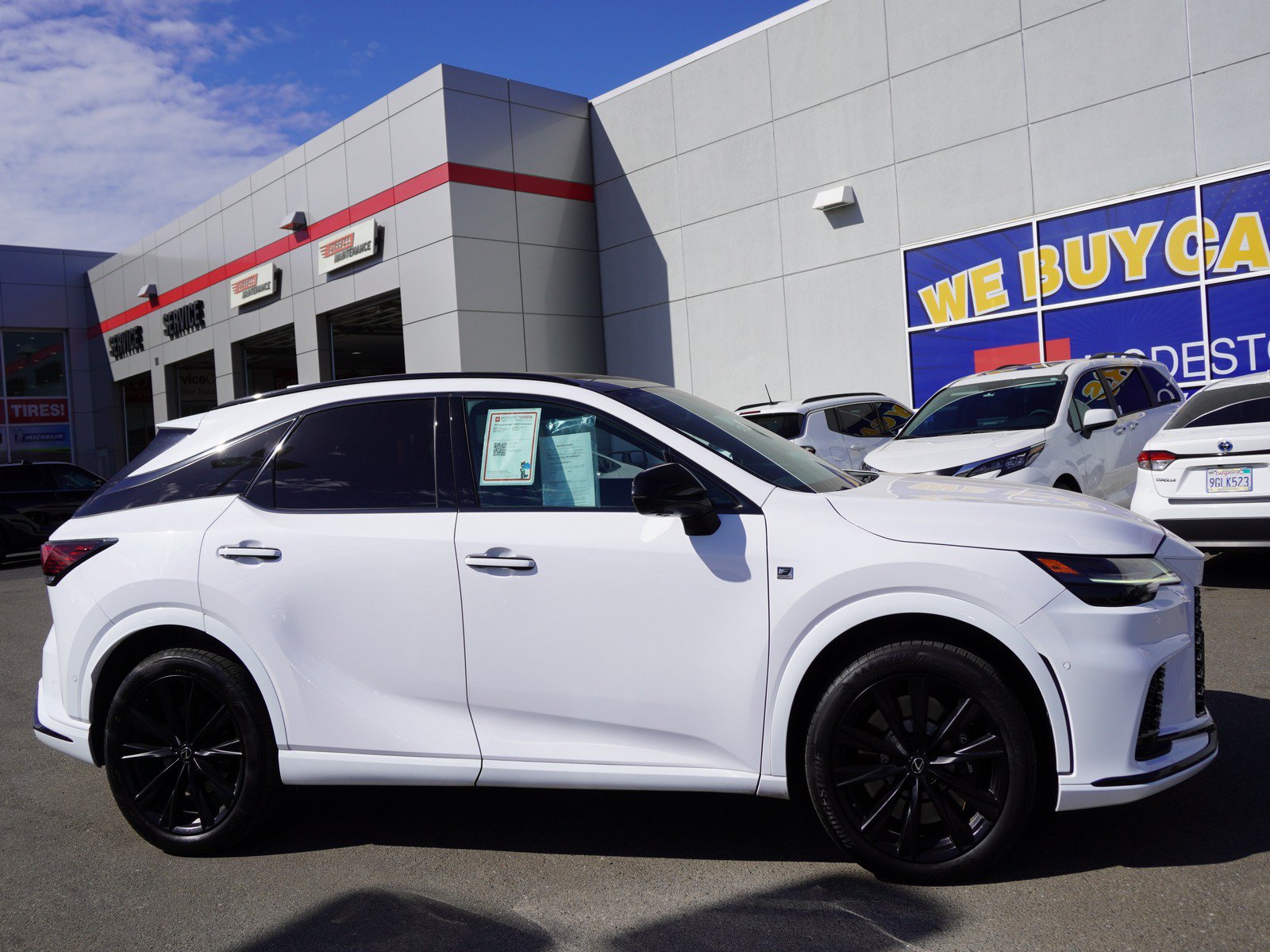 Used 2024 Lexus RX 500h F Sport w/ Convenience Package AWD/4WD image 4