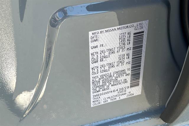 New 2026 Nissan Frontier PRO-4X w/ Tow Package image 32