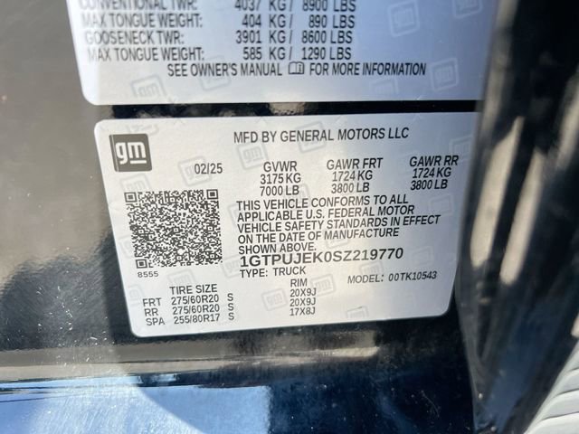 Used 2025 GMC Sierra 1500 Elevation AWD/4WD image 33
