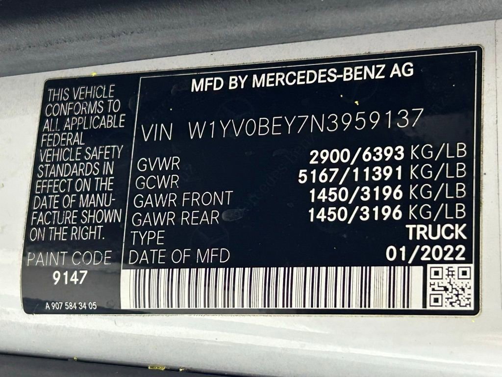 Used 2022 Mercedes-Benz Metris image 31