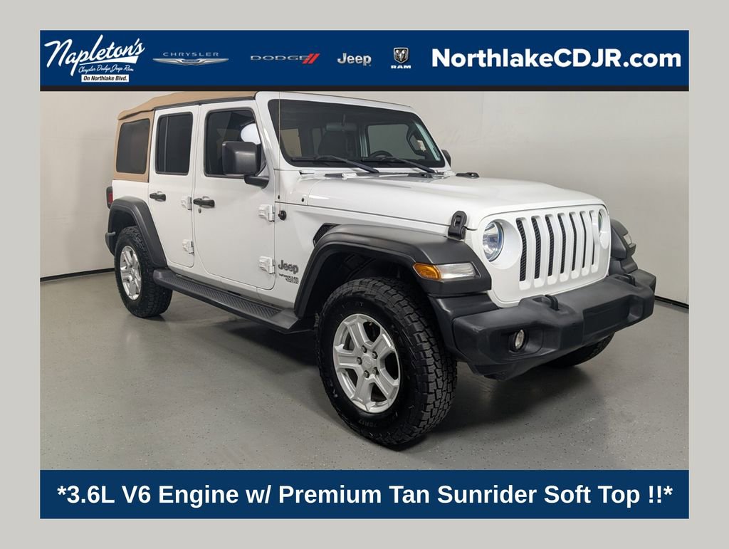 Used 2019 Jeep Wrangler Unlimited Sport S AWD/4WD video 1