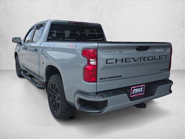 Used 2024 Chevrolet Silverado 1500 Custom w/ Turbomax Blackout Package AWD/4WD image 3