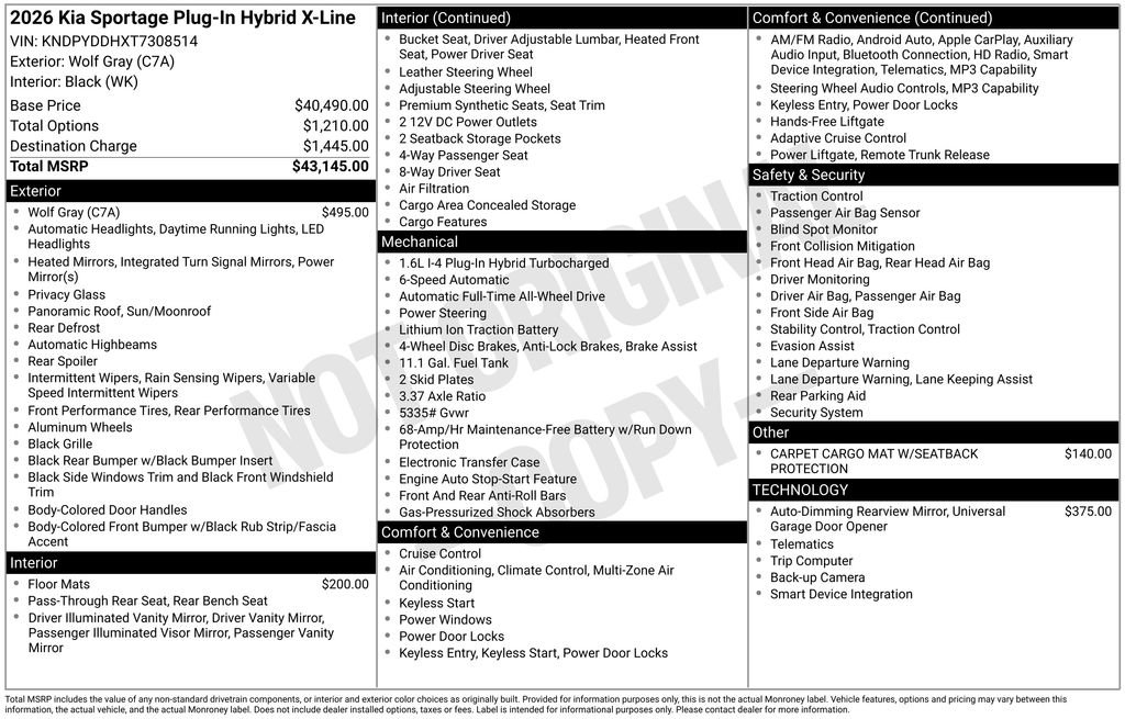 New 2026 Kia Sportage X-Line image 4