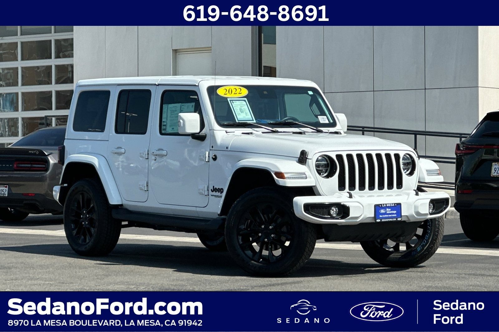 Used 2022 Jeep Wrangler Unlimited Sahara AWD/4WD image 1
