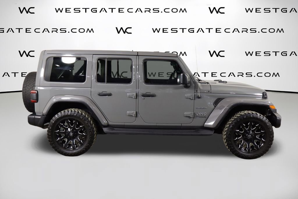 Used 2018 Jeep Wrangler Unlimited Sahara image 49