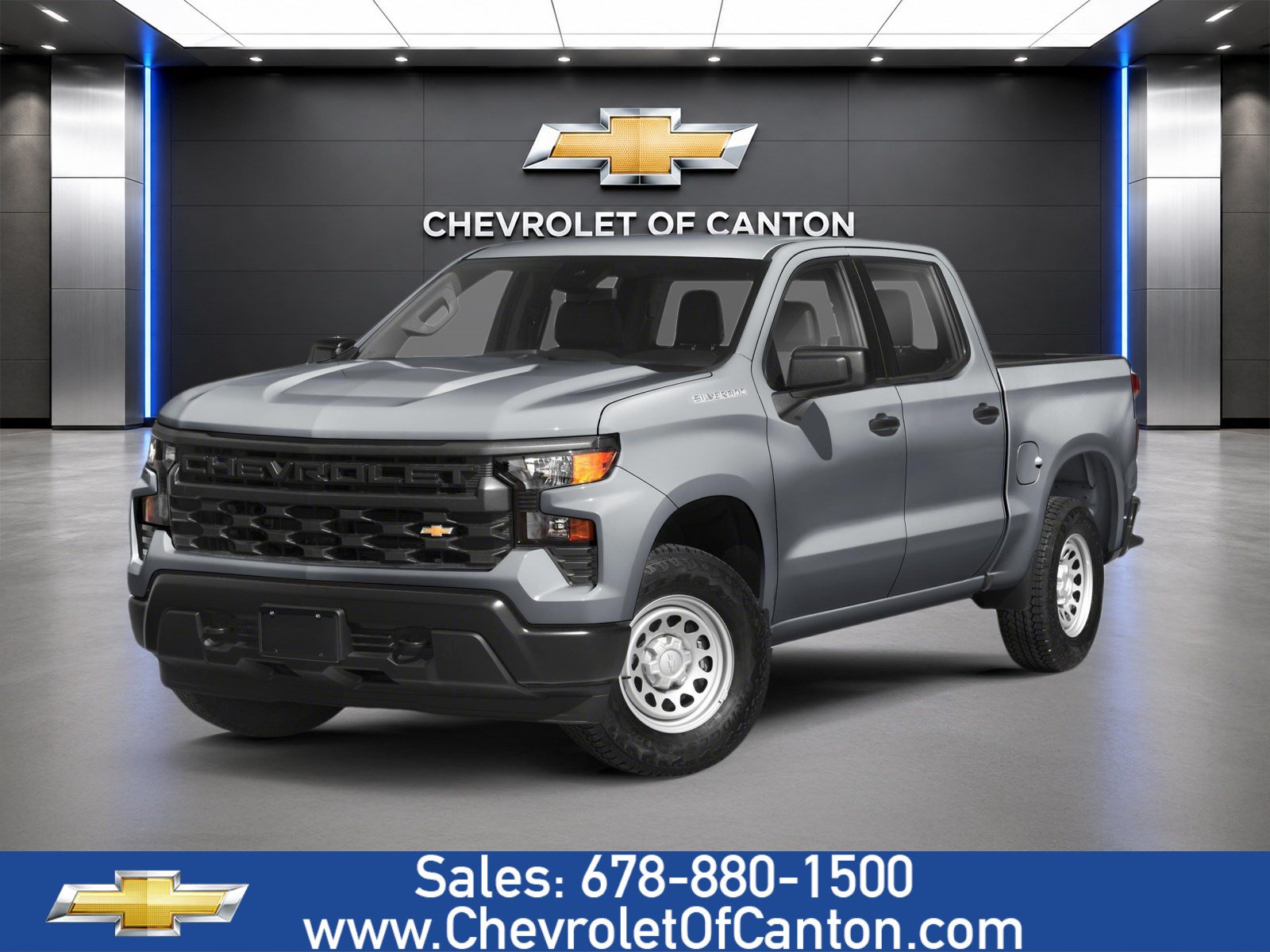 Used 2024 Chevrolet Silverado 1500 Custom AWD/4WD image 1