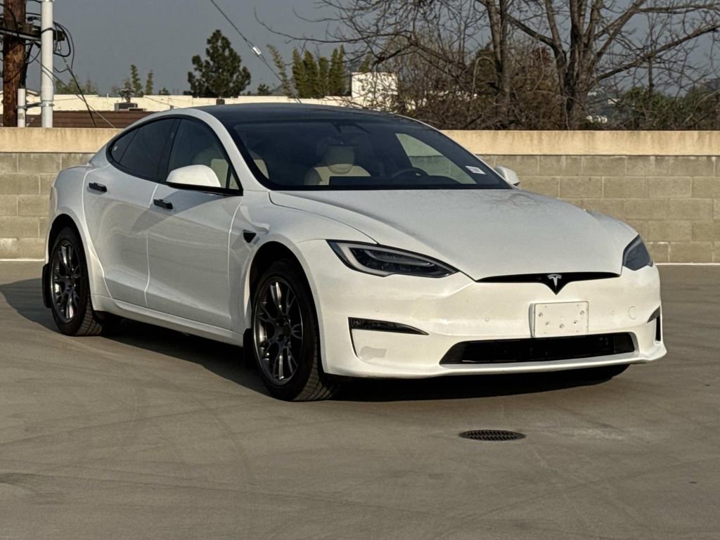 Used 2021 Tesla Model S Plaid image 2