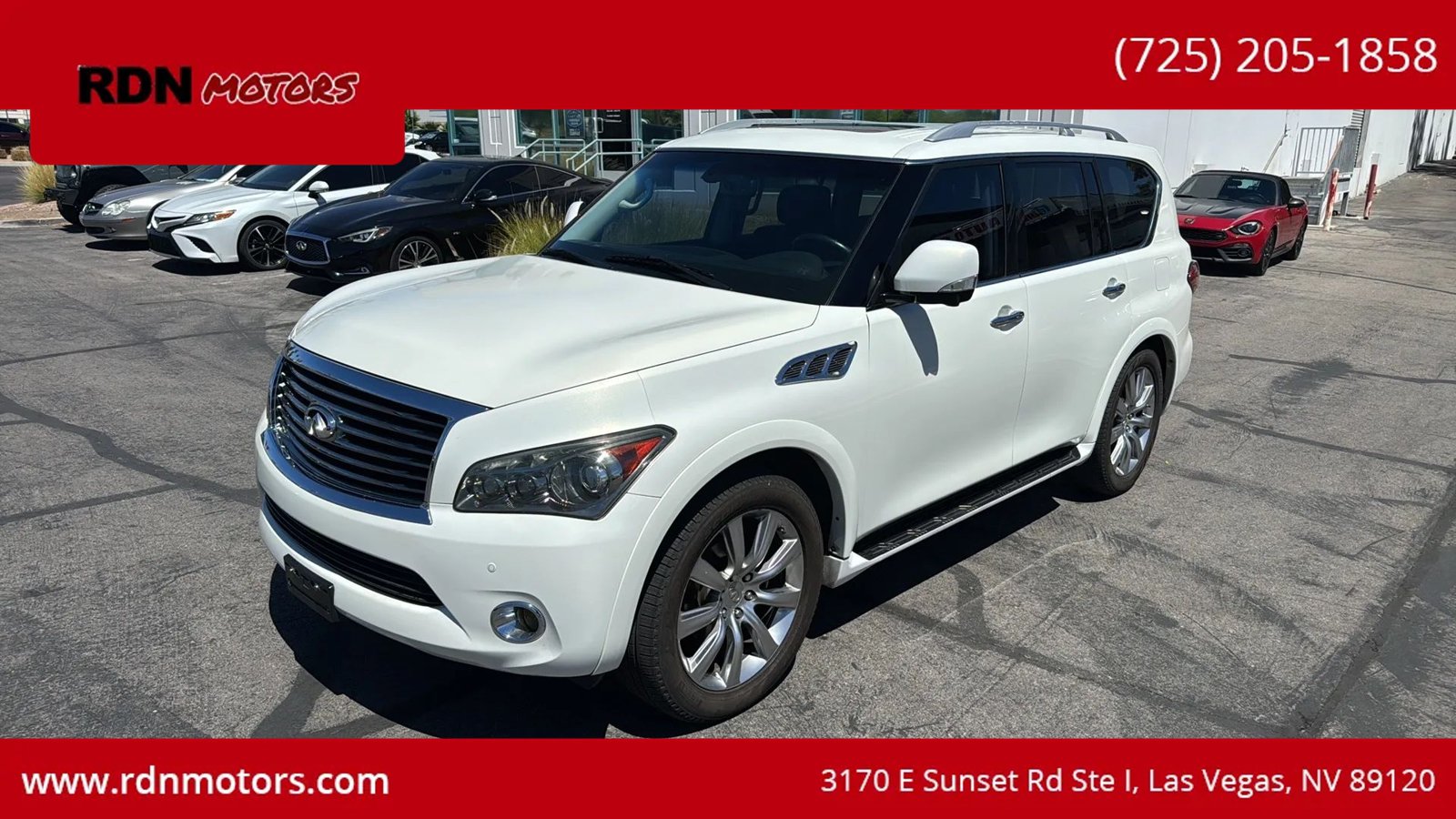 Used 2013 INFINITI QX56 2WD w/ Theater Pkg image 4