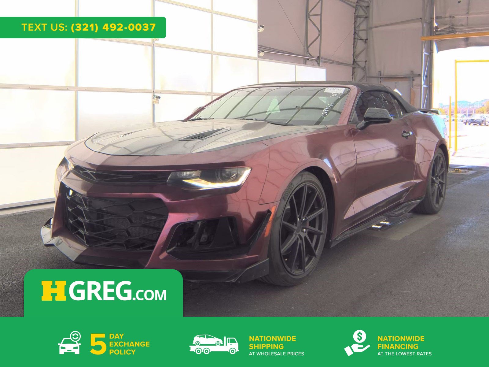 Used 2016 Chevrolet Camaro SS RWD image 1