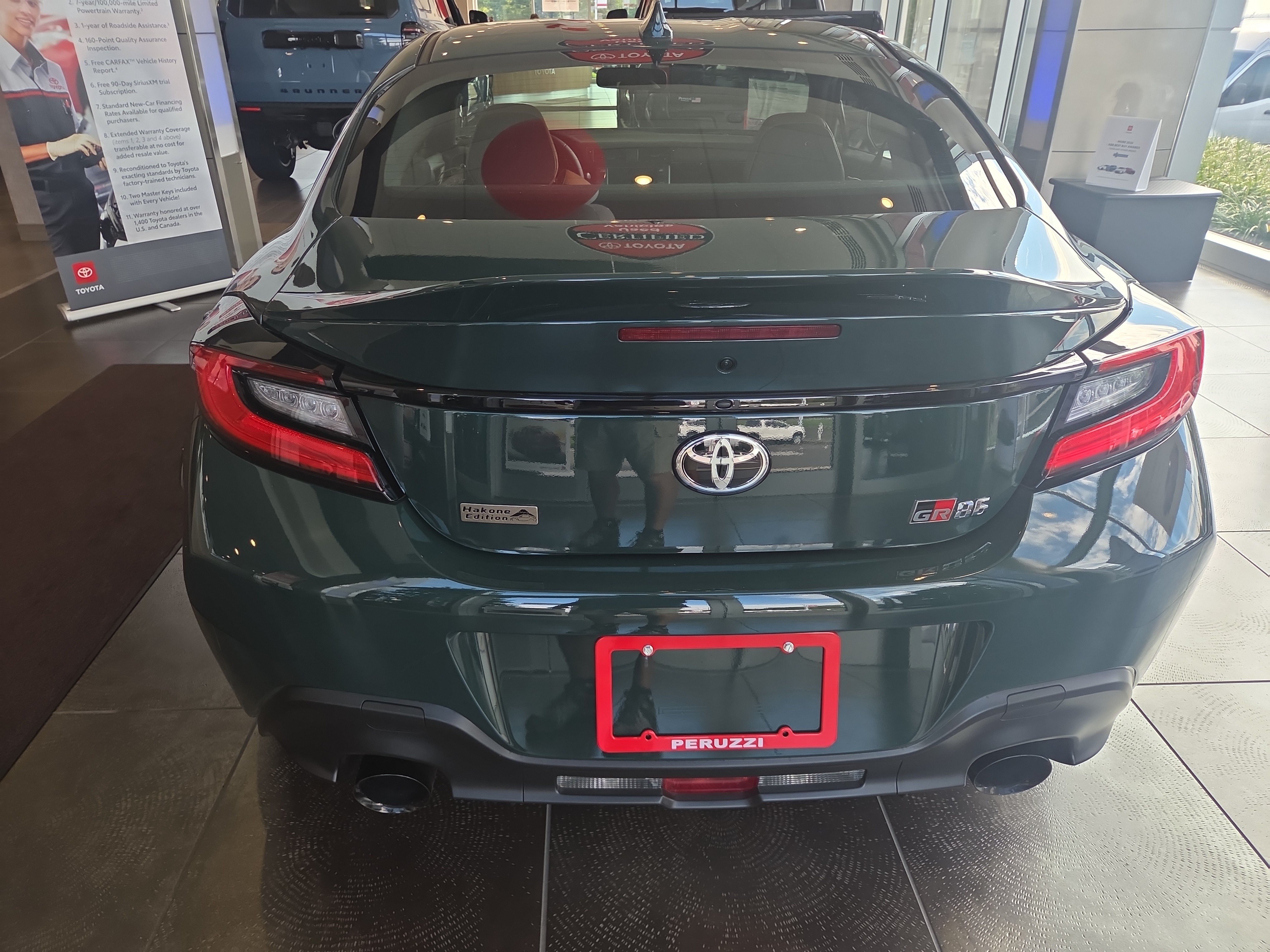 Certified 2025 Toyota GR86 Hakone Edition RWD image 4