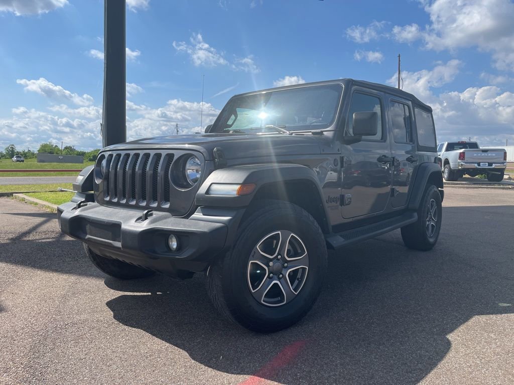 Used 2021 Jeep Wrangler Unlimited Sport AWD/4WD image 2