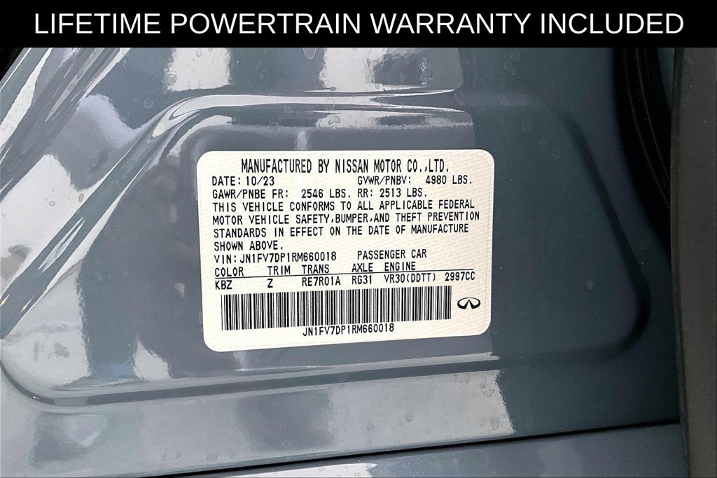 Used 2024 INFINITI Q50 Red Sport 400 RWD image 40