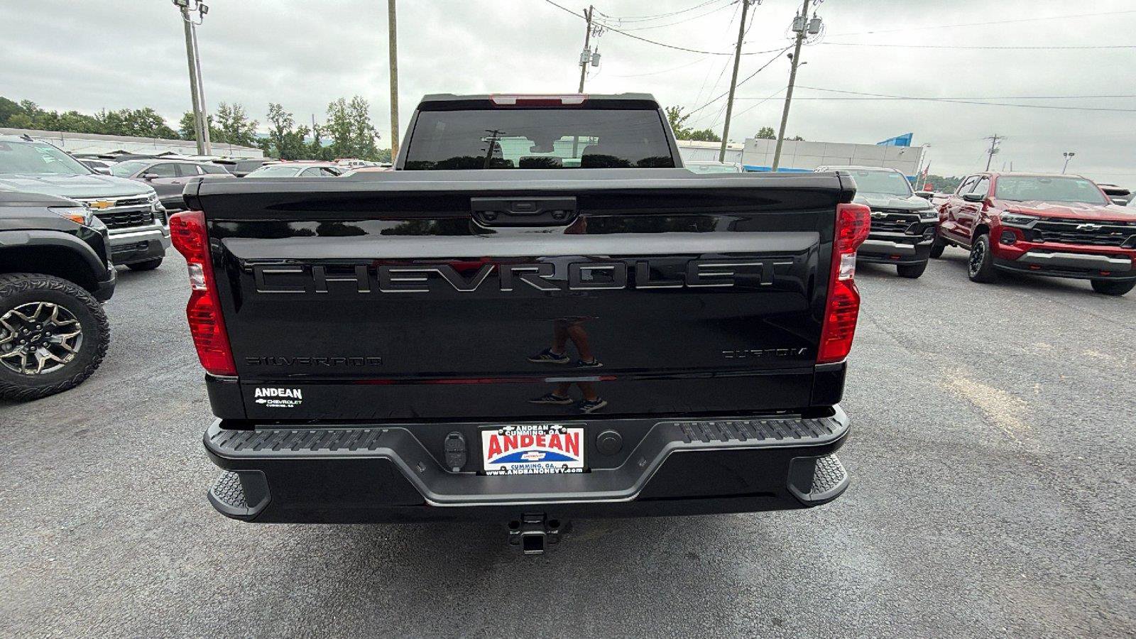 New 2026 Chevrolet Silverado 1500 Custom w/ Turbomax Blackout Package RWD image 6