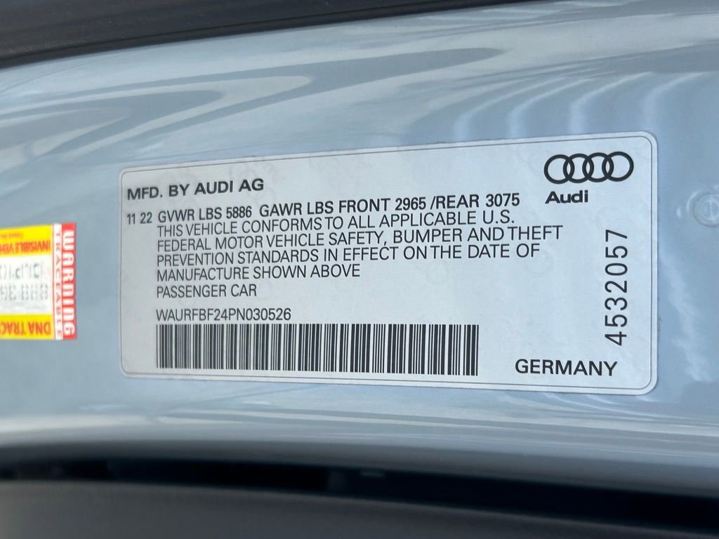 Used 2023 Audi S7 Premium Plus w/ Premium Plus Package AWD/4WD image 86