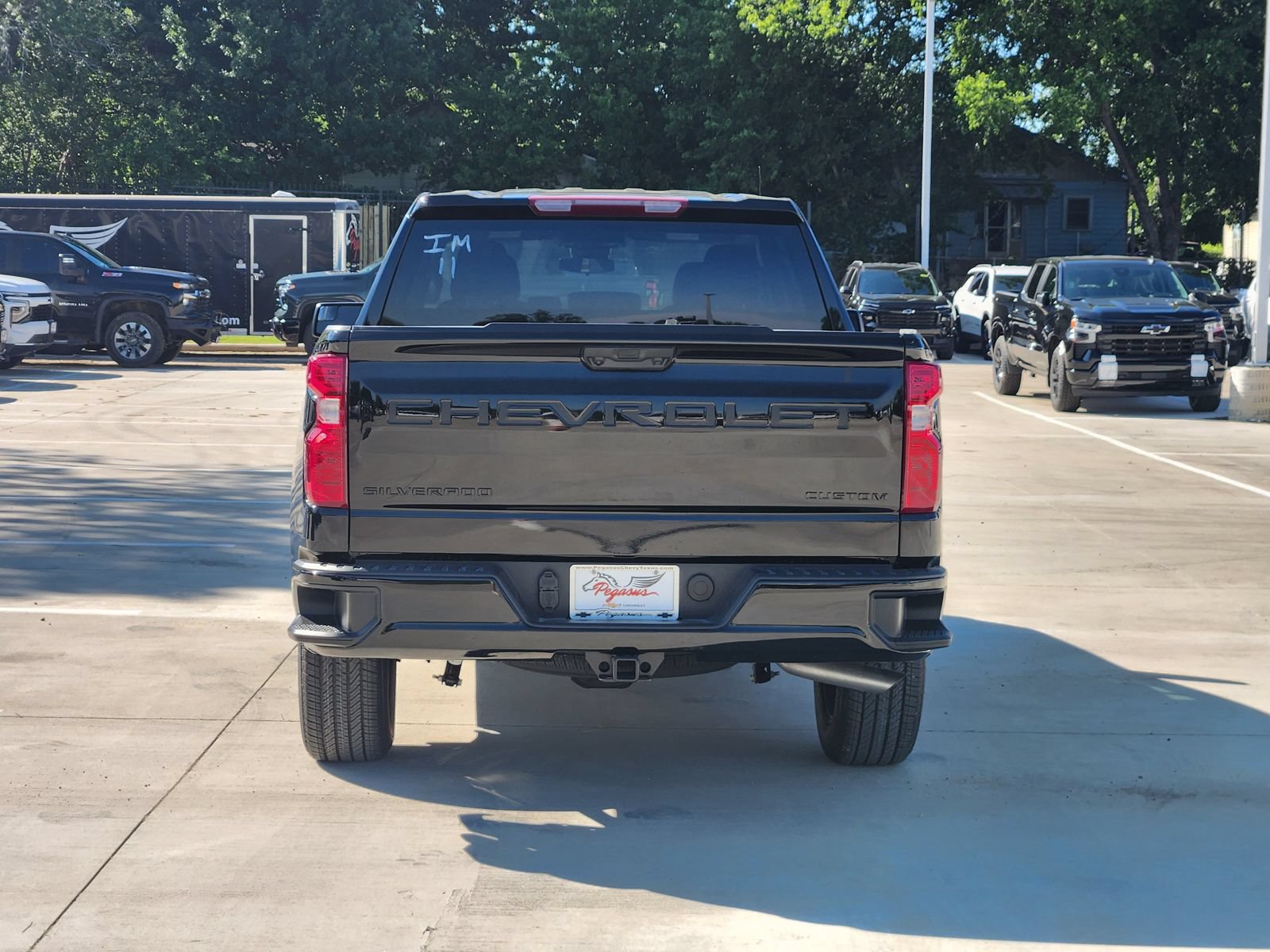 New 2026 Chevrolet Silverado 1500 Custom w/ LPO, Dark Essentials Package RWD image 8