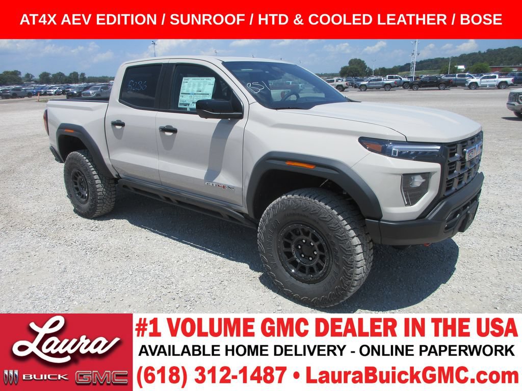New 2026 GMC Canyon AT4X w/ AT4X AEV Edition AWD/4WD image 1