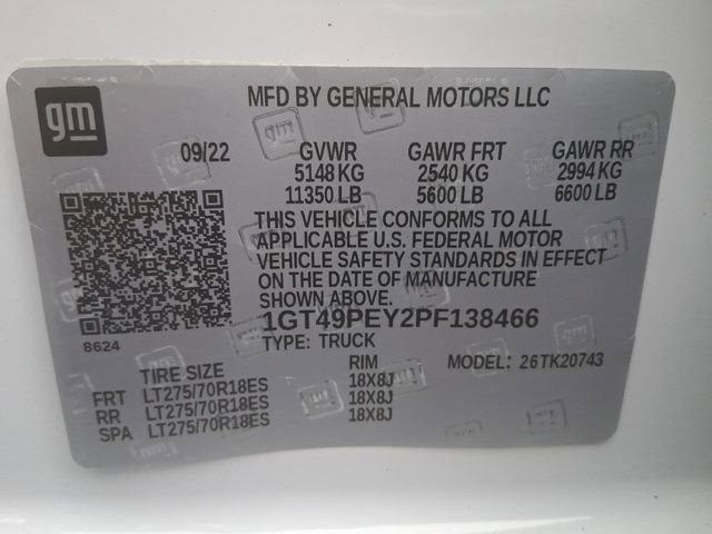 Used 2023 GMC Sierra 2500 AT4 w/ Gooseneck/5TH Wheel Package image 18