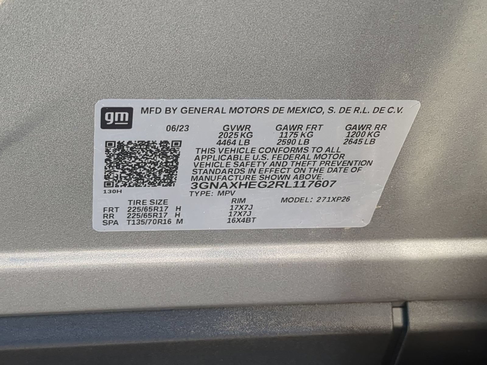Certified 2024 Chevrolet Equinox LS w/ LPO, Cargo Package FWD image 34