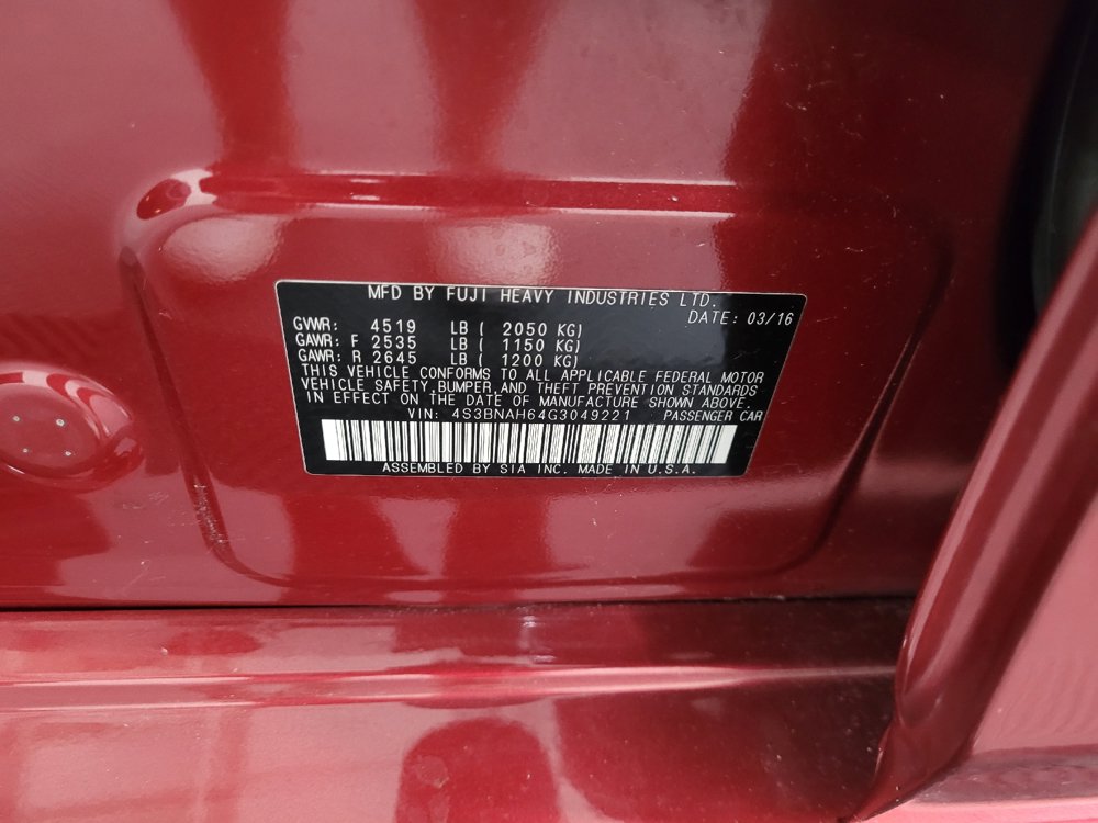 Used 2016 Subaru Legacy 2.5i Premium AWD/4WD image 33