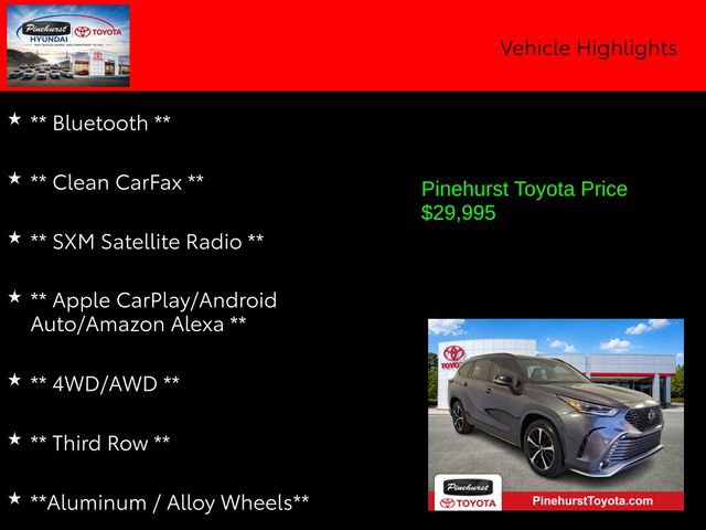 Certified 2021 Toyota Highlander XSE AWD/4WD image 7