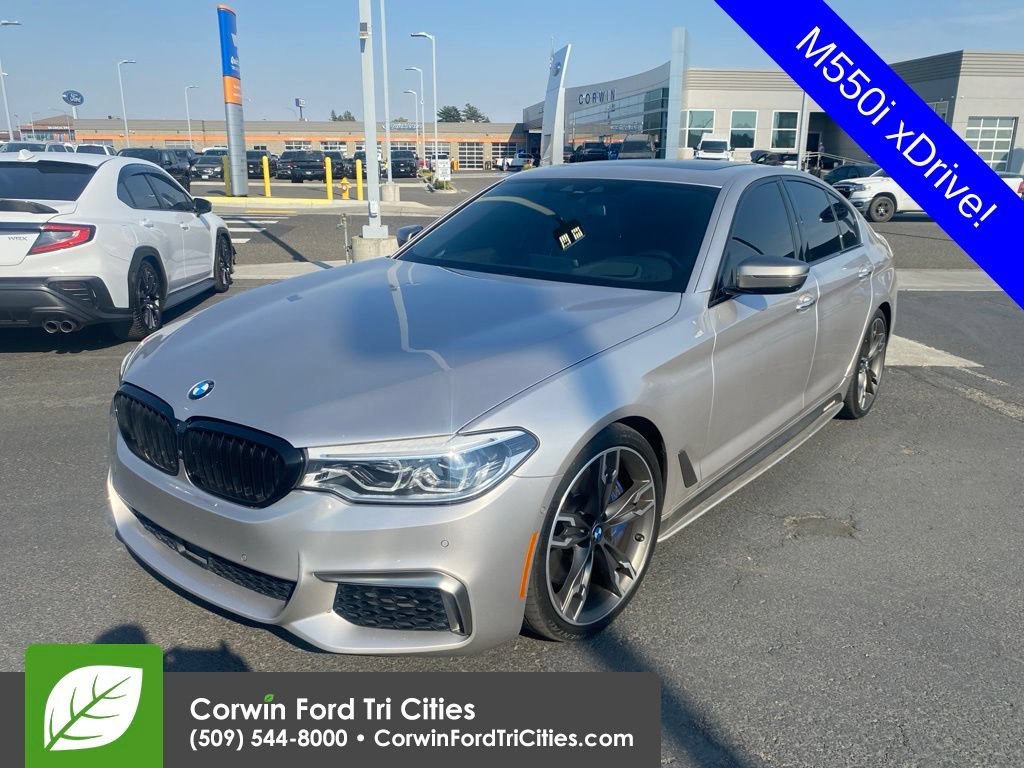 Used 2018 BMW M550i xDrive AWD/4WD image 1