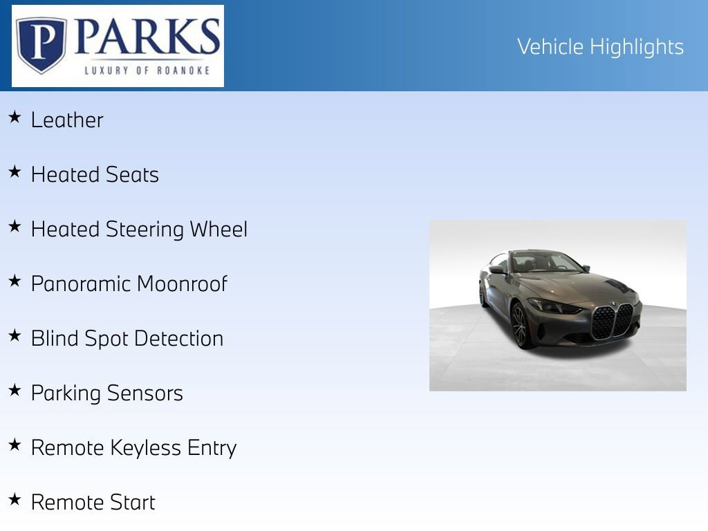 Used 2025 BMW 430i xDrive Coupe w/ Premium Package image 4