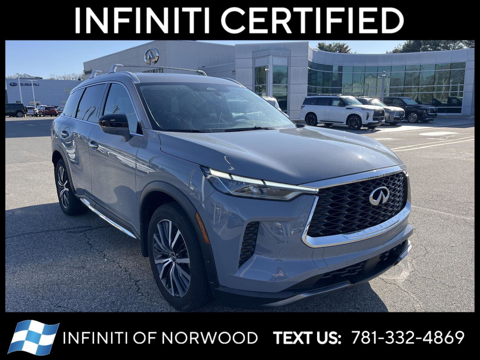 Used 2025 INFINITI QX60 Sensory image 1