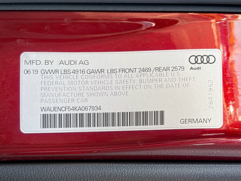 Used 2019 Audi A5 2.0T Premium Plus w/ Premium Plus image 23