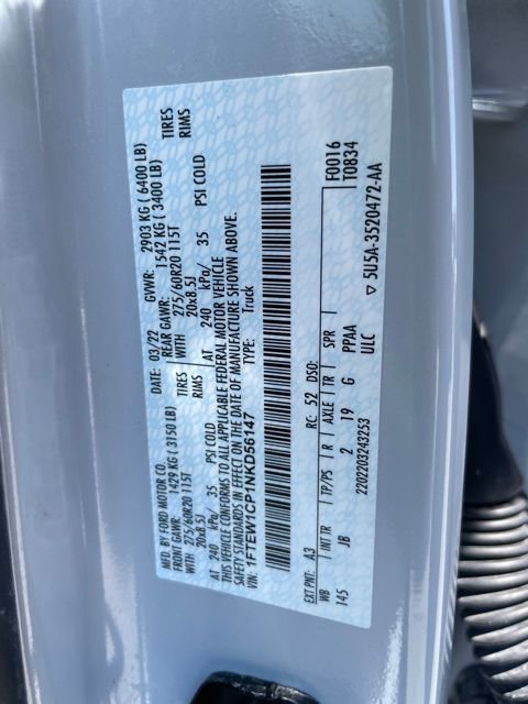 Used 2022 Ford F150 XL w/ STX Appearance Package RWD image 27