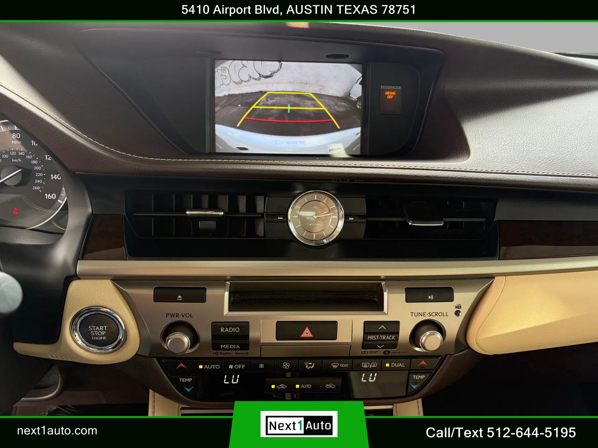 Used 2018 Lexus ES 350 w/ Luxury Package w/Wood Trim FWD image 31