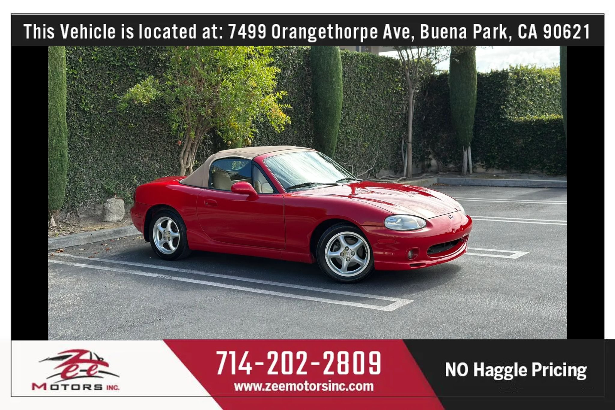 Used 2000 MAZDA MX-5 Miata LS RWD image 44
