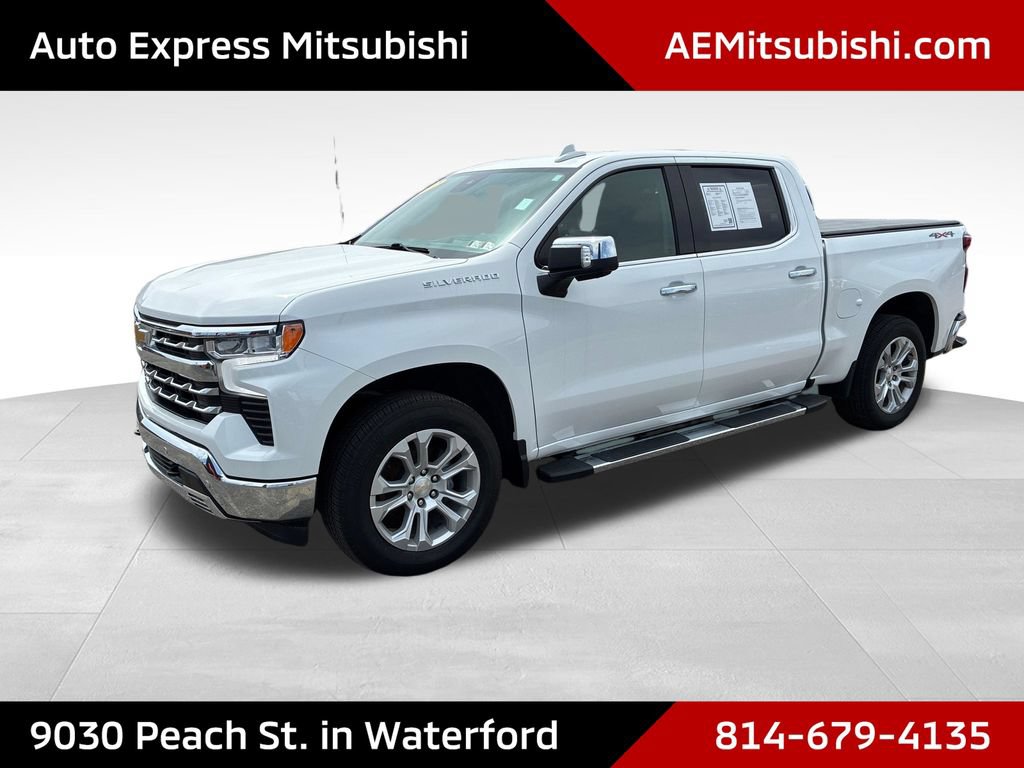 Used 2022 Chevrolet Silverado 1500 LTZ w/ Technology Package AWD/4WD image 3